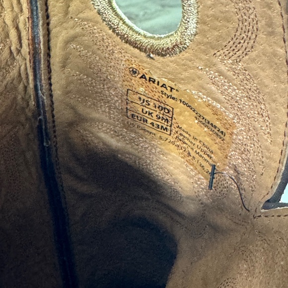 Ariat Cowboy Boots Size 10
